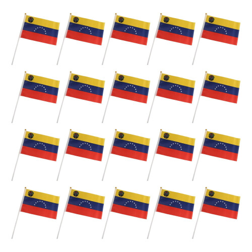Venezolanische Handflagge, Mini-Windfahne, 1 Stück 1