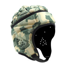 Gorro deportivo suave anticolisión para rugby y fútbol.
