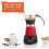 6 or 3cup Electric Espresso Maker, Red 6