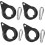Aluminium flagstangringe 360 roterende klips til 0,75-1,02 1