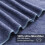 Toalhas de mão de microfibra ultrafinas, 38 x 79 cm (15 x 31 polegadas), conjunto de 2 peças, azul violeta. 2