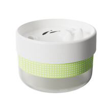 Cat Water Fountain, Automatic Pet Water Fountain for Cats & Dogs, Dishwasher Safe, Cat Fountain with Ultra-Quiet Pump and Filter & Sponge(Green)