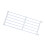 Short Adjustable Pet Gate for Small Dogs, White, 36cm Height 16