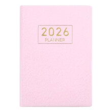 Zakagenda A7 met leren omslag (3,07 x 4,17 inch, 1 stuk)