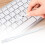 Small Portable Plastic Handle Nylon Anti StaticBrushes Computer Keyboard Cleaning Brush Computer Keyboard Cleaner Tool for Home Office Electronics 2