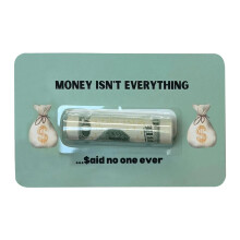 Bruh Card Paper Wallet Gift Pendant – Decorative & Functional for Business Cards/Small Items, Compatible with Bruh Card