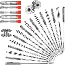 1.5inch Sewing Machine Needles, 50 PCS Sewing Machine Needle, Compatible with Household Sewing Machines, Needles for Home Sewing Machine