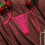 Γυναικείο εσώρουχο με δαντέλα, G-string με χαμηλοκάβαλο και στάμπα στο πίσω μέρος, με 4