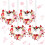 Valentine Heart Wreath9Inch4Pack 1