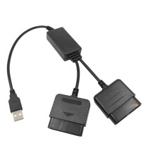 Game Controller Adapter Cable for PS3 Console to Dual for PS2 Controller / for PS2 PC to for PS3 Gamepad Converter Cable