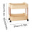 3-Tier Rolling Cart Plastic Storage Organizer Beige 3