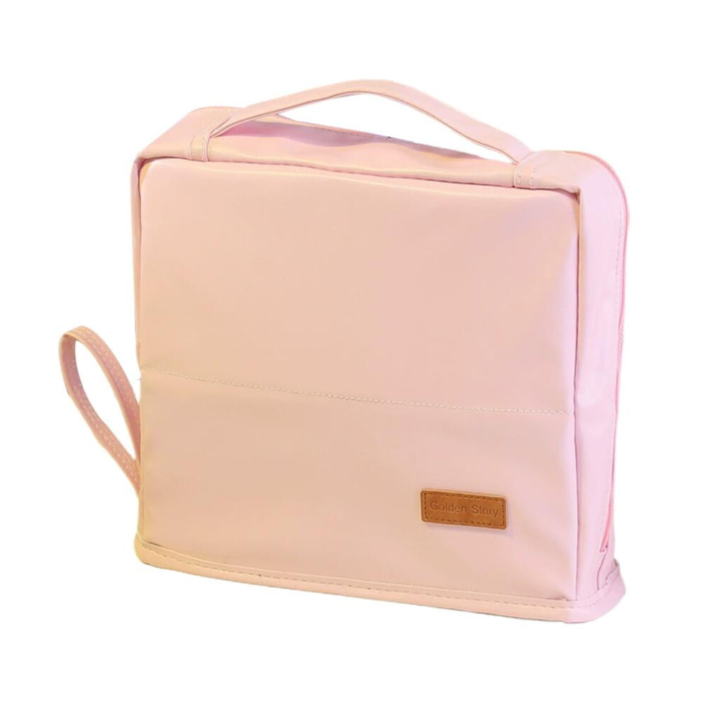 Large Capacity Portable Storage Bag Standing Makeup Bag Travel Partition Bag-