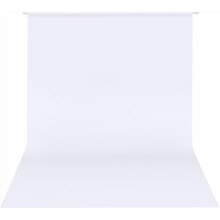 Hvit fotobakgrunn 3x2,4 meter