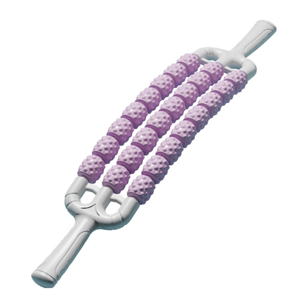 Bendable Muscle Massage Roller Stick for Deep Tissue Recovery and with 24 Trigger Point Beads