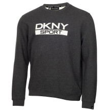DKNY Mens South Street Breathable Soft Feel Jersey Crew Neck Sweater