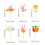 Easter Bunny Cupcake Topper Set 12 Pieces 2