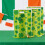 Sachets cadeaux de la Saint-Patrick avec guirlande de trèfles (10 pièces) 1