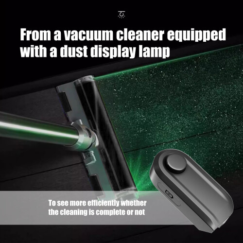 LED Dust Detection Lamp for Vacuum Cleaners Waterproof ABS 1