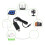 USB-zu-DC-Stromkabel-Adapter 5V 9V 12V 8-Buchsen 2