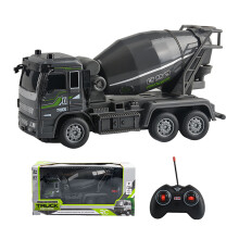 Qocolhg Remote Control Excavator Toy for Boys 3-8, Digger Truck with Light – Christmas/Birthday Gift, Compatible with Standard Batteries