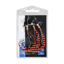 3pcs Soft Squid Skirt Hook Cuttlefish Jig Head Fishing Hook