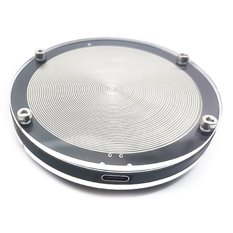 Built-In Battery 7.83HZ Schumann Resonance Ultra Low Frequency Generator with Sound Resonator Box