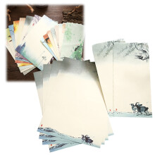 Cute Retro Envelopes Kawaii Special Design Stationery Writing Letter Paper Stationary Paper And Envelopes Set|Paper