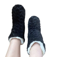 Calcetines pantufla suaves y cálidos de invierno para mujer.