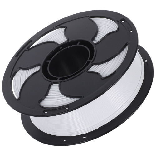 Hvit PETG3D-utskriftsfilamentspole