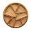 Funny Wooden Serving Tray with 8 Removable Compartments 1