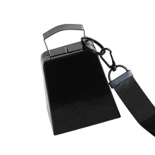 4 Inch Cheerleading Bells with Comfortable Wrist Strap Iron Construction Crisp Sound for Sports Outdoor Activities