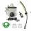 Carburador para scooters de 22,5cc e 23cc compatível com Go-Ped. 1