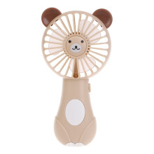 Handheld Fan Mini Cooling Fans AA-Battery Operated Small Fan with Cute Ears for Home Office- Travel Outdoor and Camping