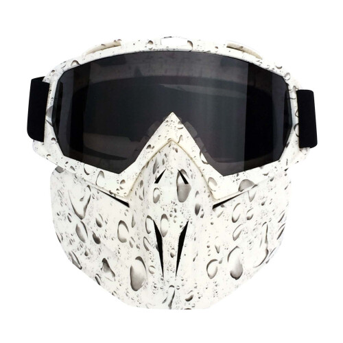 Gogle motocyklowe retro vintage Off-Road 1 para