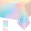Nappe rectangulaire en plastique pastel (1 pièce) 1