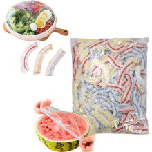 Coperture elastiche riutilizzabili per ciotole, protezione per alimenti, 100 pezzi