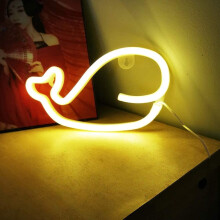 Neon Sign, LED Neon Light Signs Battery or USB Powered Neon Night Lights Gift for Children, Home Decorations for Christmas Birthday Party