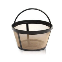 Filtre à café réutilisable avec poignée pour cafetière à filtre 12 tasses