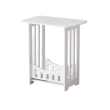 Narrow Side Table,Slim End Tables,Skinny Table for Small Spaces,Thin Bedside Table for Living Room,Bedroom