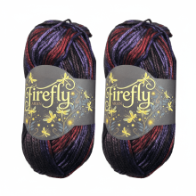 Firefly irisierendes Schimmergarn Metallic 100 g