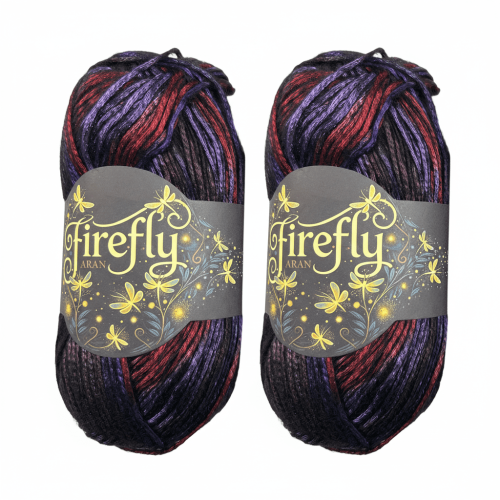 Firefly irisierendes Schimmergarn Metallic 100 g