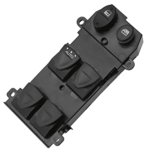 Interruptor do vidro elétrico do motorista para Honda Civic 2006–2011, preto