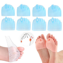 Silicone Toe Separators for Women & Men, 4 Pairs – Soft Foot Corrector for Overlapping Toes, Compatible with Hygger/Hygear