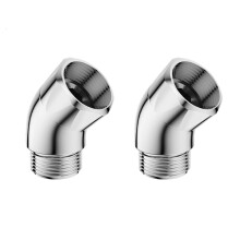 Handheld Shower Head Elbow Adapter 135 2 pcs