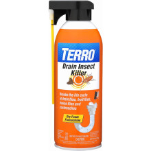 Foam Drain Treatment for Flies and Cockroaches