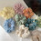 Chouchous pastel en tissu doux, lot de 7 1