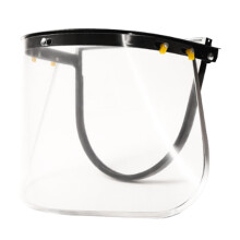Face Shield Impact-Resistant Protector for Hard Hat Use