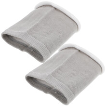 Grey Cotton Face Mask Liners Cover Reusable for Home Use 2Pcs