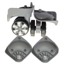 1 pair A78 Travel Suitcase Luggage Replacement Parts Universal 360 Degree Swivel Wheel Repair Accessories Trolley Wheel