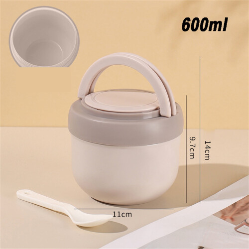 Tasse à soupe pour micro-ondes avec couvercle, compatible micro-ondes, 1 pièce